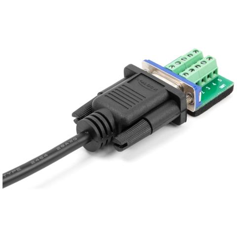 Cavo seriale RS-232 D-Sub9 maschio per maschio 1 m - Foto 2