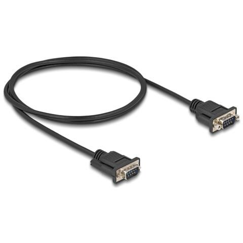 Cavo seriale RS-232 D-Sub9 maschio per maschio 1 m - Foto 1