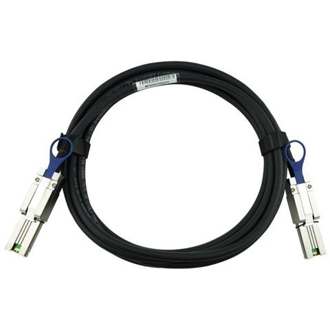 BL484801G1M30-BL cavo InfiniBand e in fibra ottica 1 m SFF-8088 Nero, Argento - Foto 1