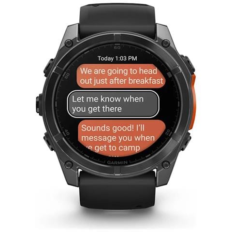 Fenix 8 3,56 cm (1.4") AMOLED 51 mm Digitale 454 x 454 Pixel Touch screen Grigio Wi-Fi GPS (satellitare) - Foto 2