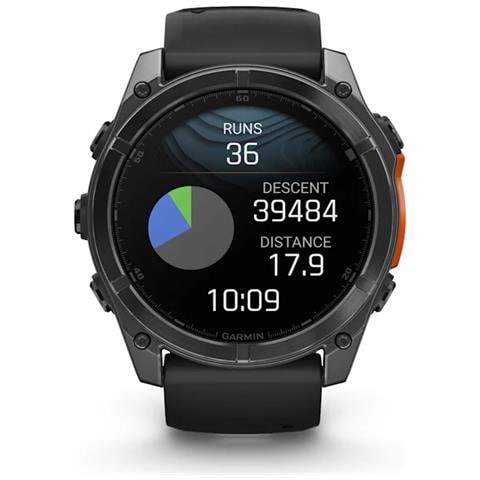 Fenix 8 3,56 cm (1.4") AMOLED 51 mm Digitale 454 x 454 Pixel Touch screen Grigio Wi-Fi GPS (satellitare) - Foto 11