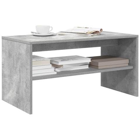 Mobile Porta Tv Grigio Cemento 80x40x40 Cm In Legno Multistrato - Foto 1