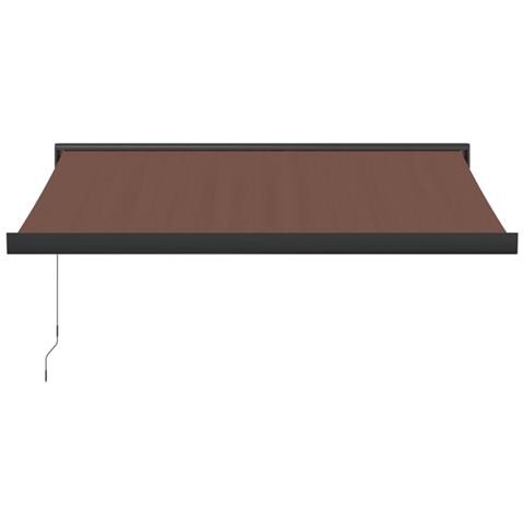 Tenda Sole Retrattile Manuale 300x250 Cm Marrone - Foto 3