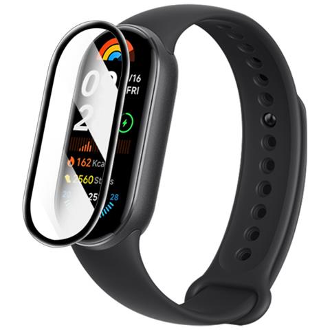 Protezione Schermo Per Xiaomi Band 9/nfc - Bordo Nero, Confezione Da 2 - Foto 1