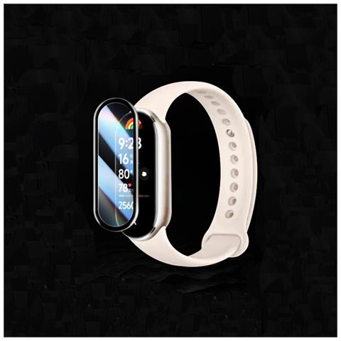 Protezione Schermo Per Xiaomi Band 9/nfc - Bordo Nero, Confezione Da 2 - Foto 2