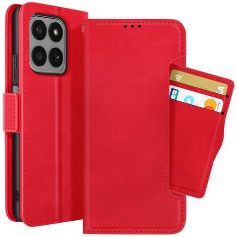 Custodia A Libro Per Honor 400 Smart Con Portacarte Rimovibile E Funzione Stand - Foto 5