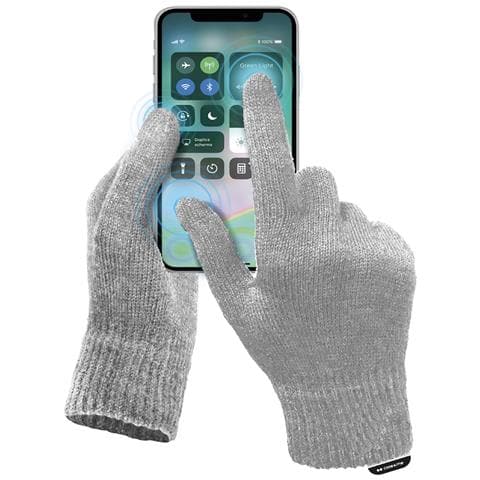 Touch Guanti Unisex Grigio - Foto 1