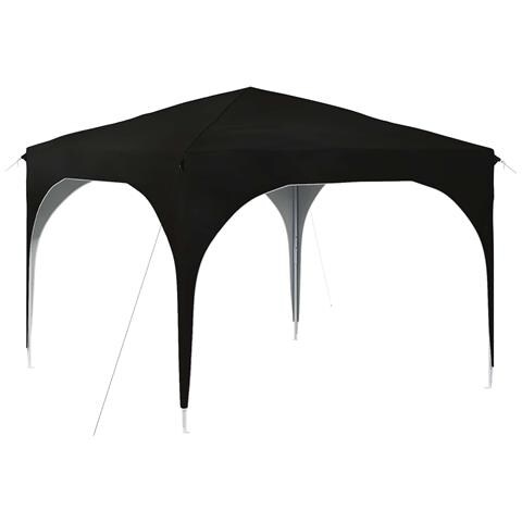 Tenda per feste a pop-up 290 x 290 x 245 cm Nero - Foto 1