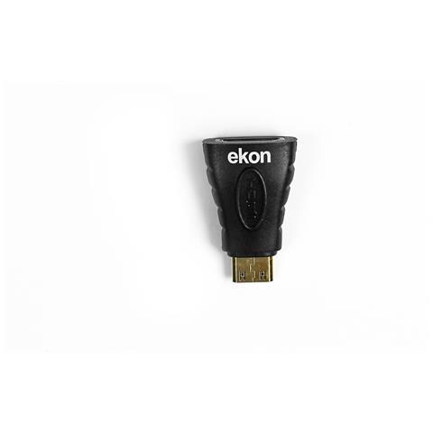ECVHDMIADFM adattatore per inversione del genere dei cavi Mini-HDMI HDMI Nero - Foto 1
