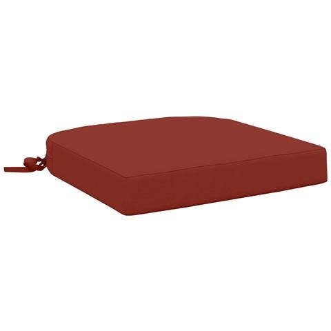 Cuscino per sedile a 1 pezzo SOEST 100% Poliestere Rosso - Foto 1
