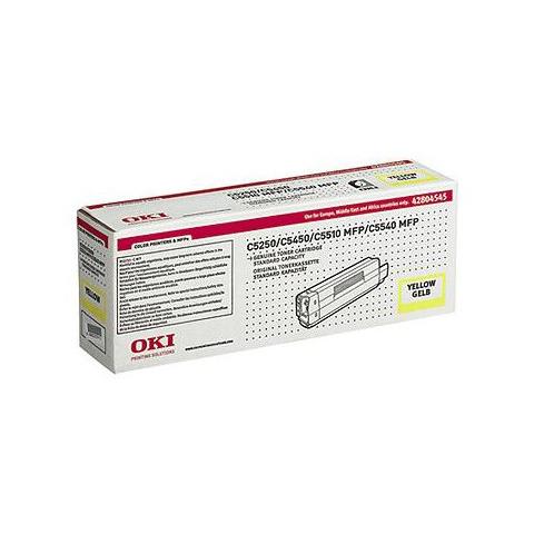 42804545 Toner Giallo per C5250 / 5450 / 5510MFP / 5540MFP  - Foto 2