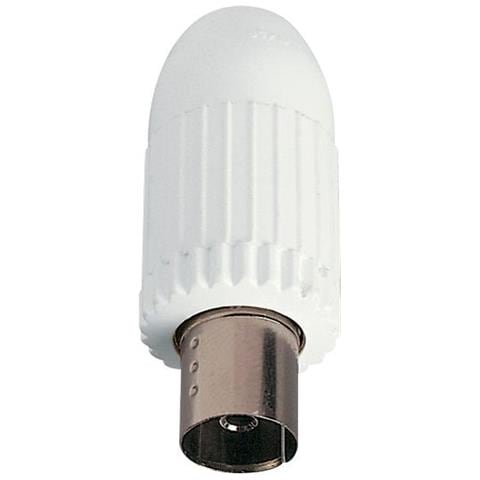 01645 - Connettore Tv-rd-sat Femmina Ass. Bianco - Foto 2