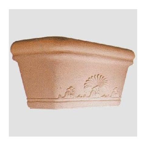 Fioriera Pottery Collection In Plastica Finta Terracotta - 80x40 - Lt 60 - Foto 1