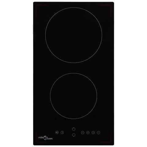 Piano Cottura 50783 Elettrico 2 Zone Cottura da 28.8 cm Colore Nero - Foto 1