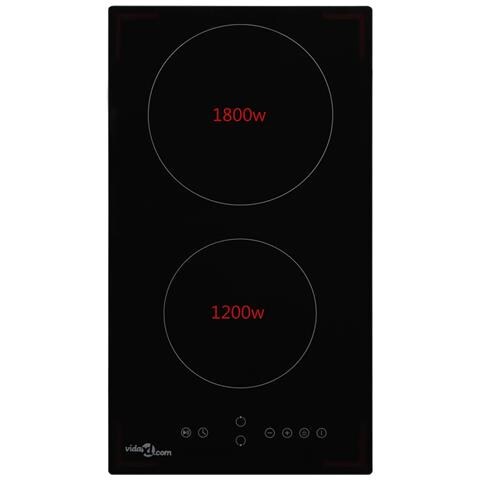 Piano Cottura 50783 Elettrico 2 Zone Cottura da 28.8 cm Colore Nero - Foto 5