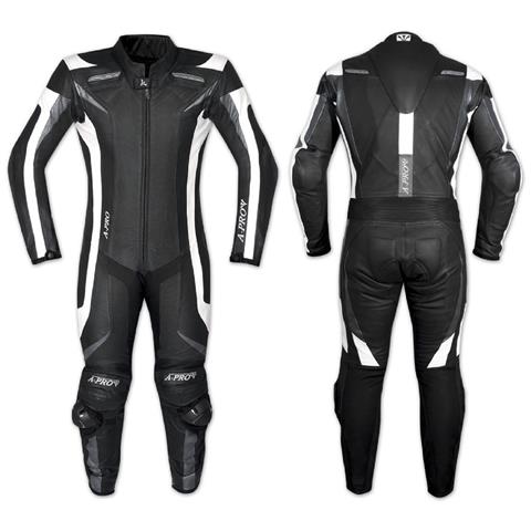 Tuta Intera Moto Pelle Professionale Traforata Protezioni Ce Estiva Nero 54 - Foto 1