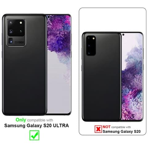 Catena Di Telefoni Cellulari Compatibile Con Samsung Galaxy S20 Ultra In Nero - Coperchio Protettivo In Silicone Con Anelli D'oro, Cinturino In Corda E Custodia Staccabile - Foto 11