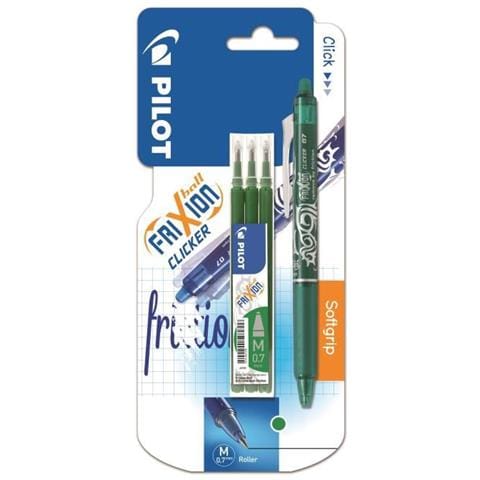 Frixion Clicker Blister A Sfera - Punto Medio - Con 3 Ricariche Verdi - Foto 1