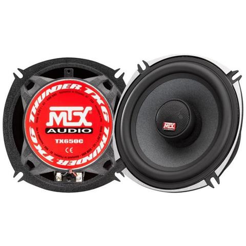 Mtx Tx650c Altoparlanti Coassiali A 2 Vie Da 13 Cm 80 W Rms 4o Telaio In Alluminio Bobina Tweeter Al Neodimio Con Cupola In Seta Tsv Til - Foto 1