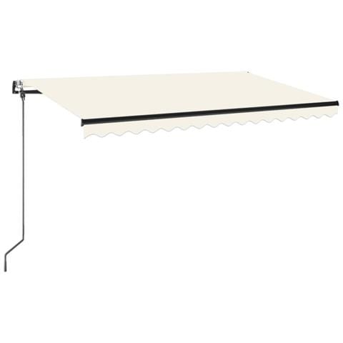 Tenda da Sole Retrattile Automatica 400x350 cm Crema - Foto 1