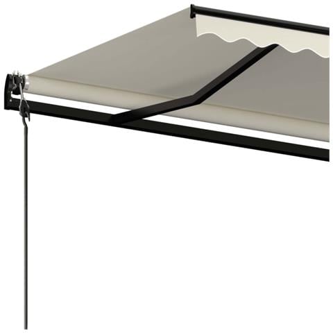 Tenda da Sole Retrattile Automatica 400x350 cm Crema - Foto 7