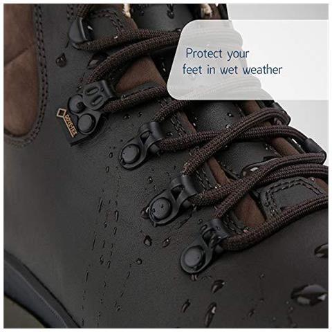 Uomo Hillmaster Ii Gore-tex Impermeabile Scarpe Da Trekking Caff Brown 7 Uk - Foto 4
