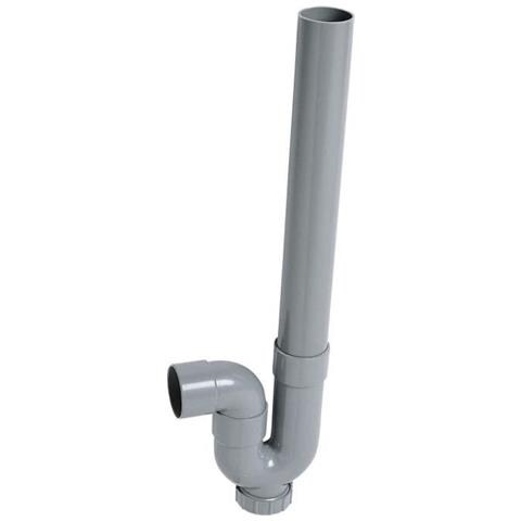 Sifone Monotesta Sp5001 - Pvc - Lavatrice - Uscita Orizzontale - Da Incollare - Foto 1