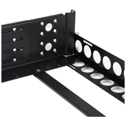 " Staffe Universali regolabili in profondità per Armadi e Rack da 19"" - 3U" - Foto 4