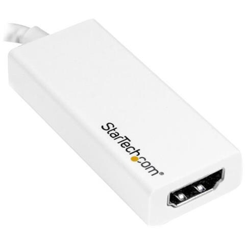 Adattatore video USB-C a HDMI - M / F - Ultra HD 4K - Bianco - Foto 2