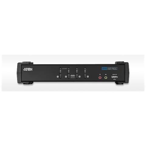 CS1764A, USB, USB, DVI-I, 1920 x 1200 Pixel, Nero, 0 - 50 °C - Foto 2