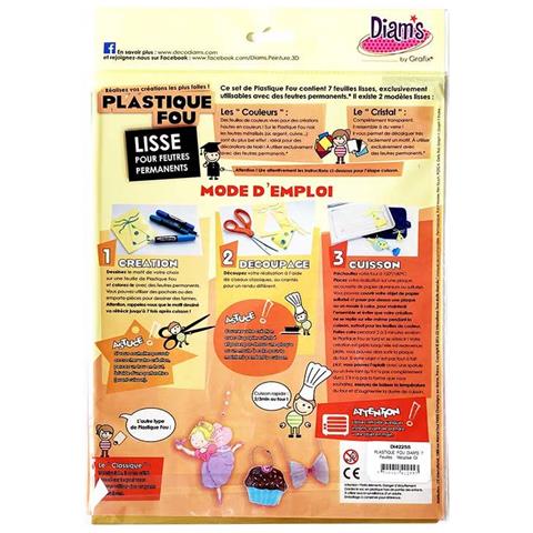 Set 7 Lamine Metalliche Plastique Fou - Dorato - Foto 1