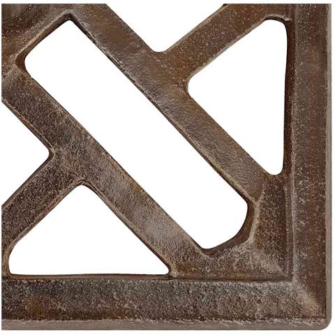 Base Per Ombrellone Bronzo 44x44x31 Cm In Ghisa - Foto 8