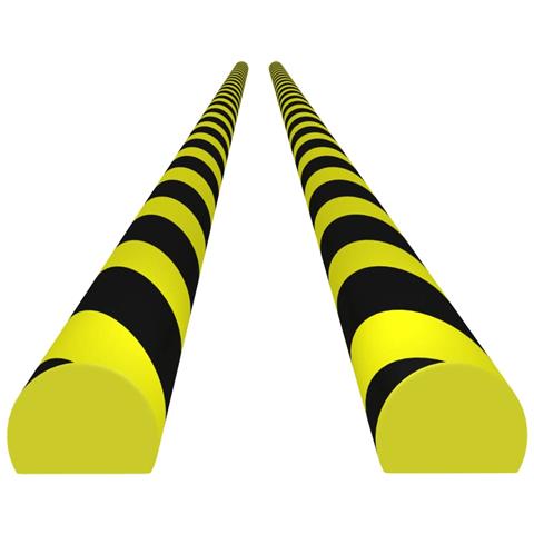 Protezioni Angoli 2pz Giallo E Nero 4x3x100 Cm In Pu - Foto 1
