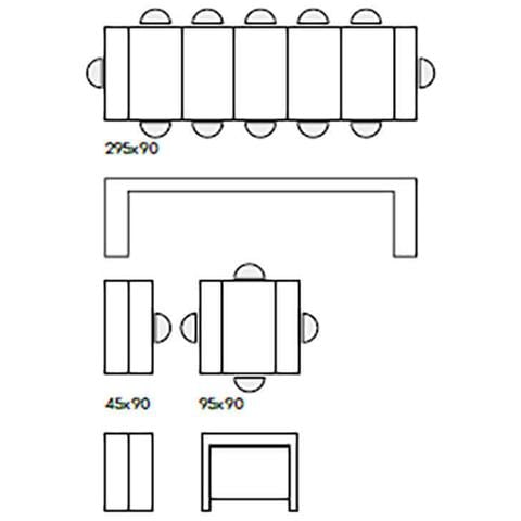 Urania - Consolle Allungabile Moderna Di Design - Foto 2