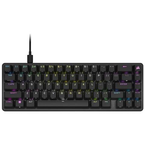 K65 Pro Mini Tastiera Usb Qwertz Tedesco Nero - Foto 1
