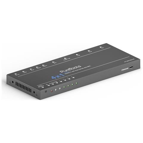 Switcher Hdmi Puretools Pt-sw-hd41e 4x1 4k 18 Gbps Con Commutazione Tmds E Arc - Foto 2