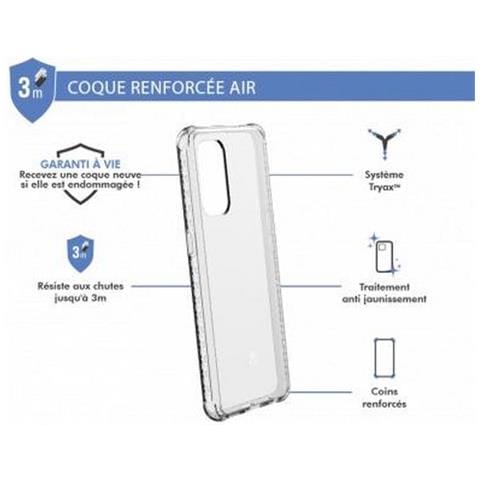 Cover Rinforzata Per Oppo Find X3 Lite Air, Trasparente - Foto 2