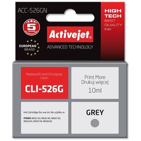 ACC-526GN cartuccia d'inchiostro 1 pz Compatibile Resa elevata (XL) Grigio - Foto 2