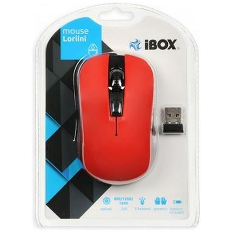 Mouse Senza Fili Ibox Loriini Nero /rosso - Foto 2