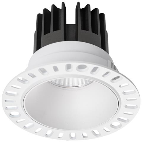 Faretto Ad Incasso Moderno Game Alluminio Bianco Led 11w 3000k Ip40 - Foto 1