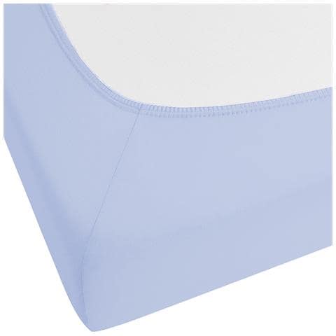 Coprimaterasso Elasticizzato Janbu Cotone Azzurro - Foto 2