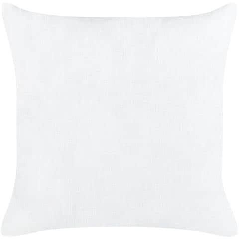 Set Di 2 Cuscini Mindala Lino 50 X 50 Cm Bianco Sporco Scritta - Foto 2