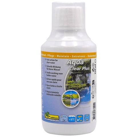 Trattamento Acqua Laghetto Aqua Clear Plus 250ml Per 5000l - Foto 1