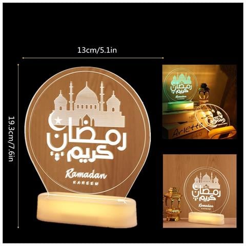 Ramadan Led, Bianco, 19,3 X 13 Cm - Foto 2