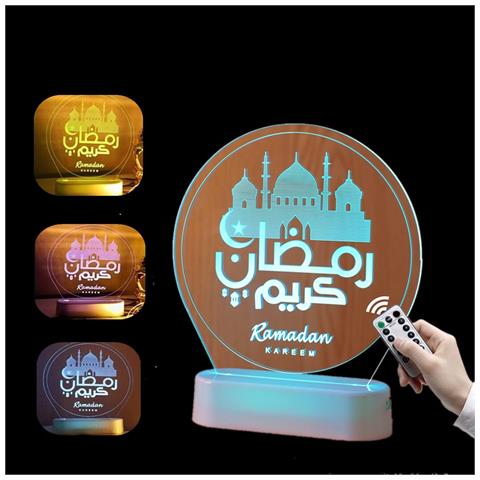 Ramadan Led, Bianco, 19,3 X 13 Cm - Foto 4
