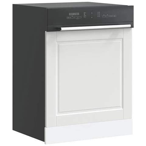 Pannello Lavastoviglie Porto Bianco 60x1,5x67 Cm In Truciolato - Foto 1