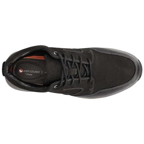 Scarpe Un Coast Dry Da Uomo, In Pelle Nera, Mezze Maniche 39,5 - Foto 3