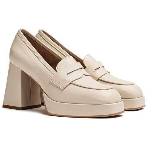 Greta Formal Scarpe Eleganti Pelle Scarpe Donna Beige Eu 41, 57101810 Nu - Foto 1