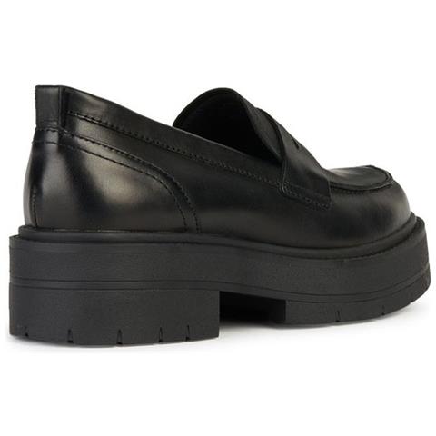 Spherica Ec7 Loafer Mocassino Pelle Di Mucca Scarpe Donna Nero Eu 39, D36vdi 00043 C9999 - Foto 3