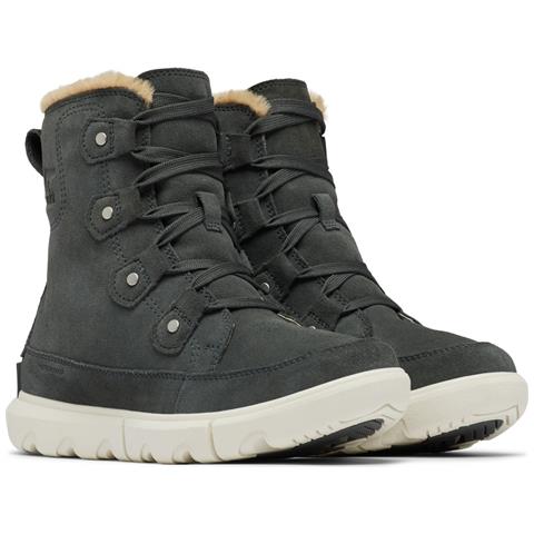 Explorer Next Joan Wp Booties Stivaletti Pelle Scamosciata /nabuk Scarpe Donna Grigio Eu 38, 8871 028 - Foto 3